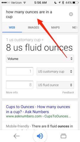 Google search for converting kitchen measurements.