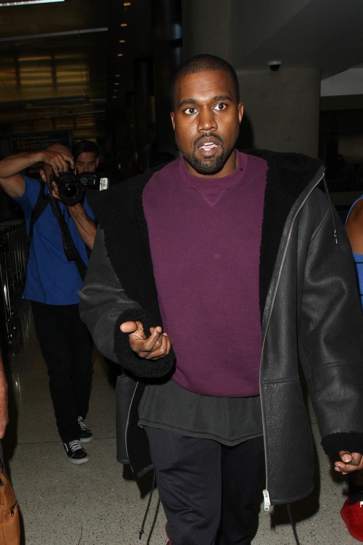 Kanye West seen on Nov. 11 in Los Angeles.