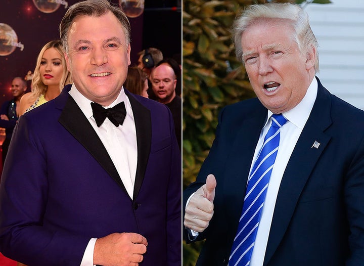 Ed Balls has urged US president-elect Donald Trump to watch 'Strictly Come Dancing'