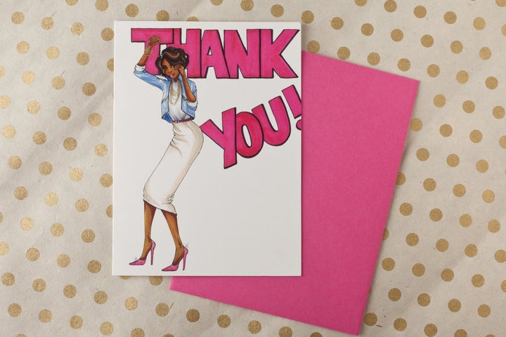 Gayle Thank You Cards from www.maebonline.com