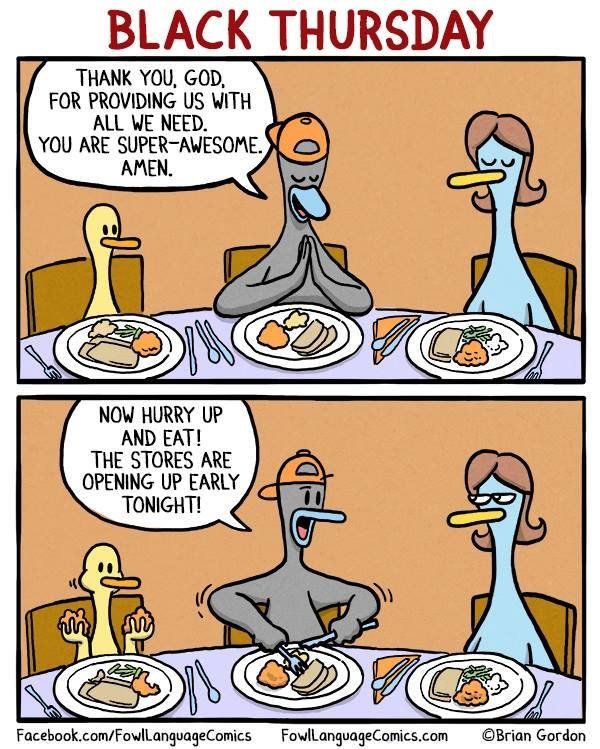 10 Hilarious Comics That Show What Thanksgiving Is Really ...