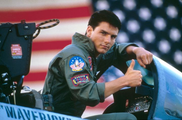 Tom Cruise in "Top Gun."