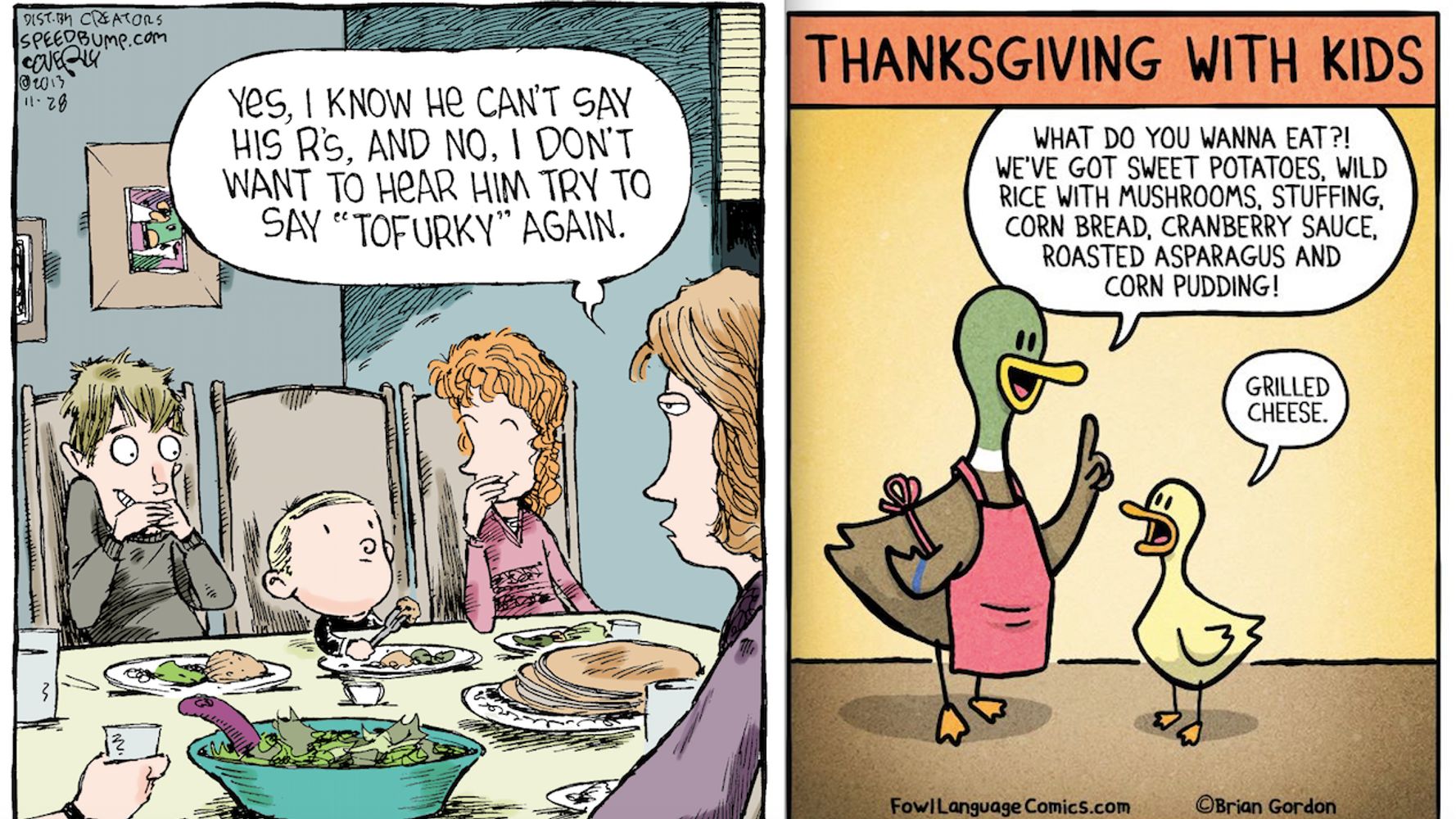 10 Hilarious Comics That Show What Thanksgiving Is Really Like For