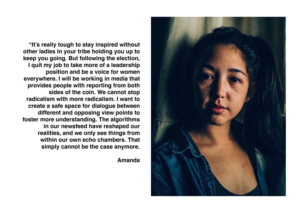 "I want to create a safe space for dialogue between different and opposing view points to foster more understanding.”