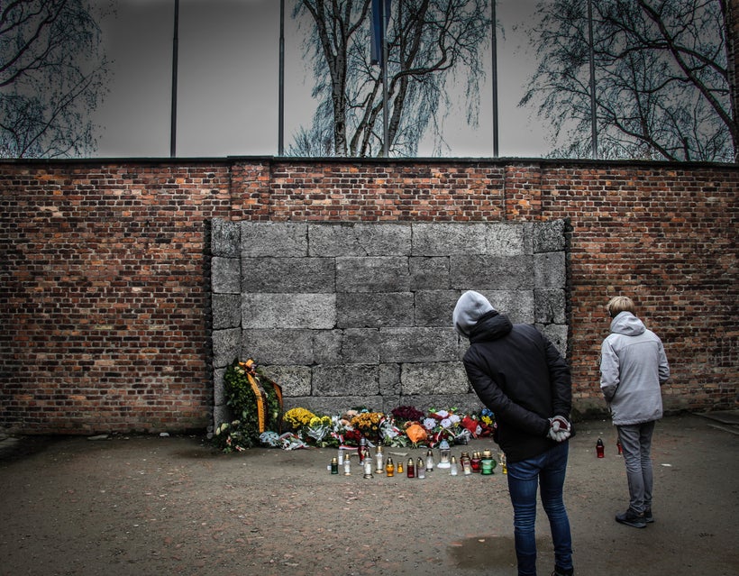 Wall where prisoners were executed, often for frivolous offenses.