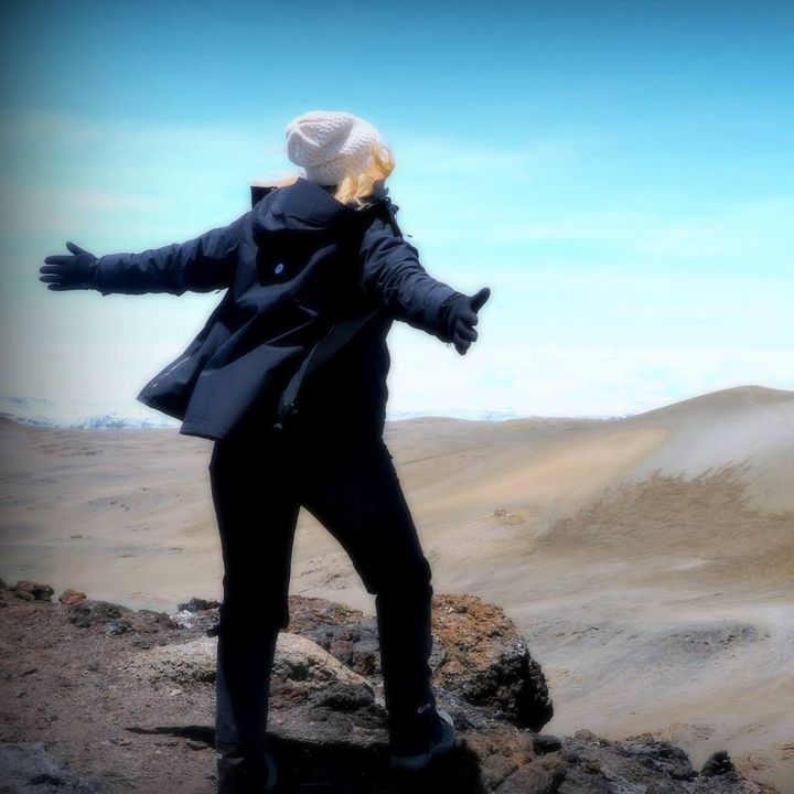 Nicole L. Cicogna, Executive Director of the Hartley House on Mount Kilimanjaro