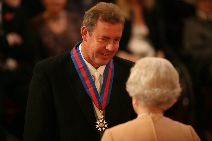 Sir Kim Darroch was made Knight Commander of the Order of St Michael and St George by The Queen in 2008