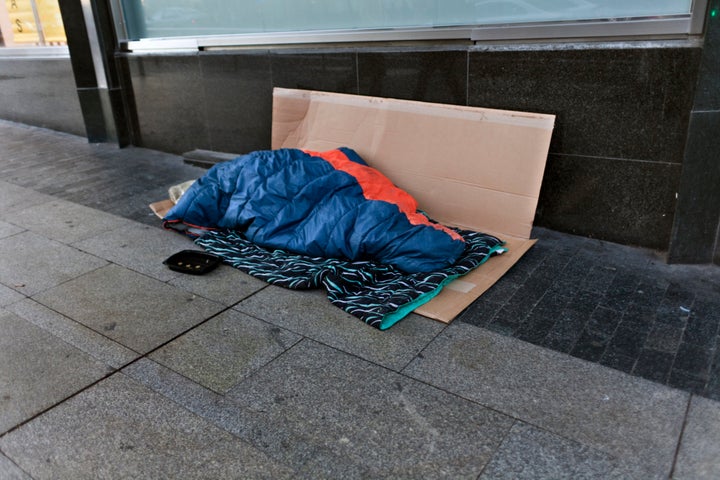 The number of people sleeping rough has continued to rise