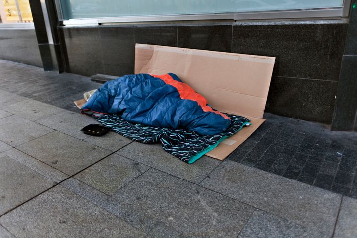 The number of people sleeping rough has continued to rise