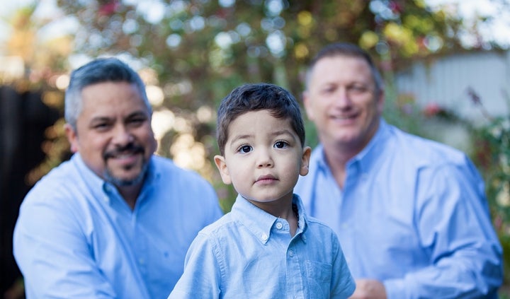 Richard Avila, Jason Winburn and son
