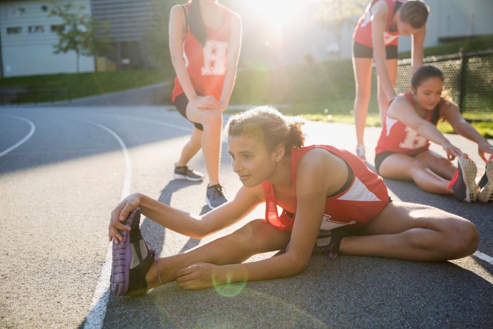 <strong>Schoolgirls enjoy sport more when there are no boys around to impress, according to one headteacher </strong>