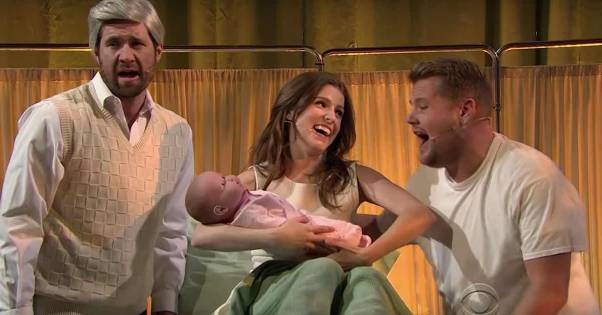 James Corden Stages A Mini Musical With Anna Kendrick And Billy Eichner