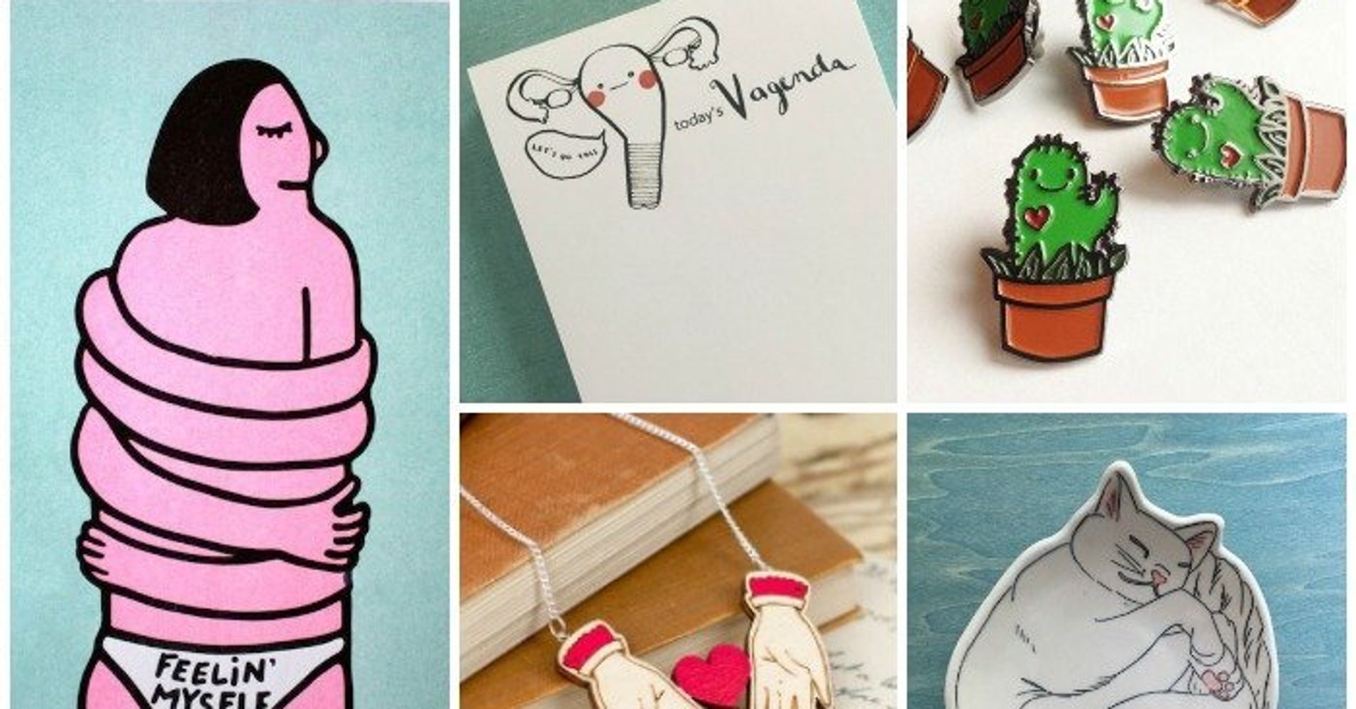 18 Artsy, Adorable Gift Ideas From Indie Illustrators