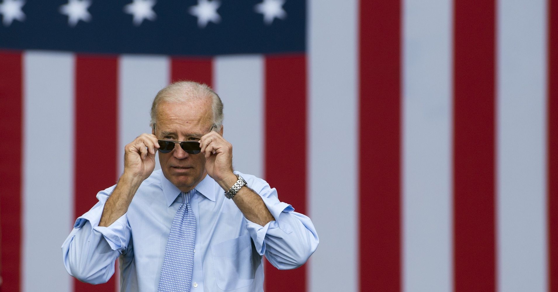 Joe Biden Surprises Crowd Of Supporters At Thank You Uncle Joe Rally