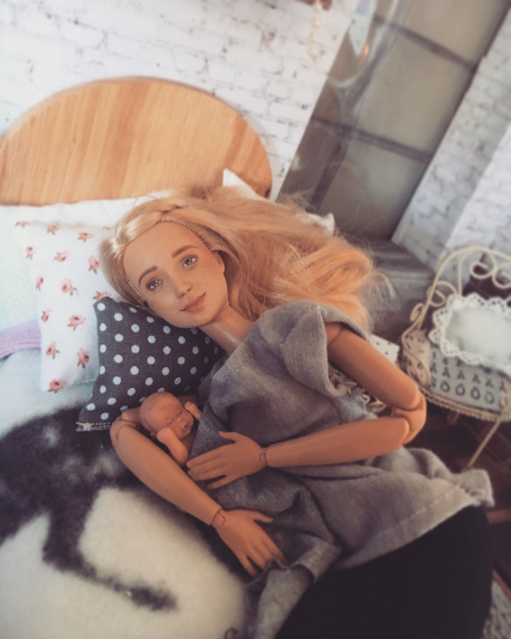 She hopes her dolls can educate children about breastfeeding and remove the stigma.