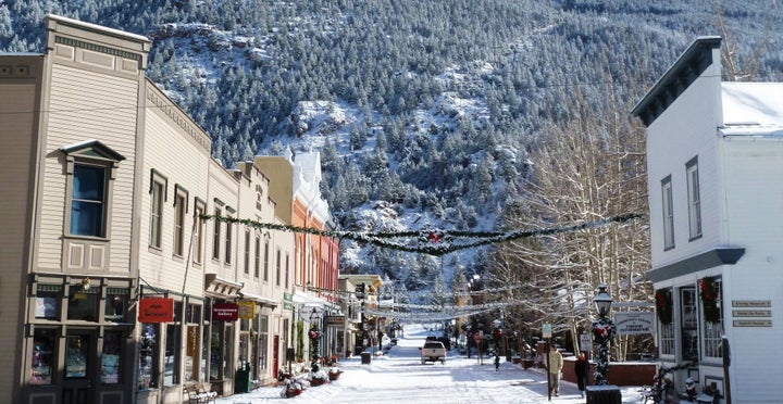 Georgetown looks like a Colorado Christmas card, but you’d never know it from the highway.