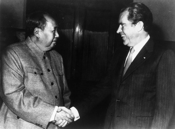 In an unprecedented move at the time, China’s Chairman Mao hosted President Richard Nixon, opening a major window of diplomatic and economic opportunities.