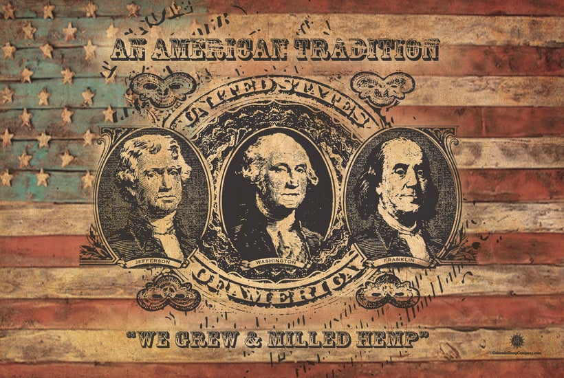 Cannabis-hemp was once an essential part of the fabric of the United States of America— and much of the world. <a href="http: