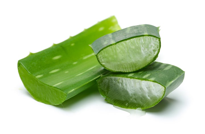 Aloe offers a wealth of health benefits, with it containing vitamins, anti-inflammatory enzymes and fatty acids, and minerals.