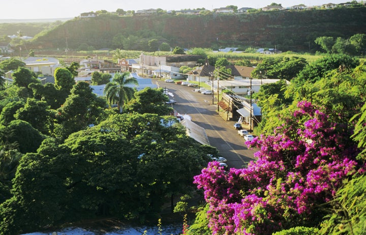 Hanapepe is located on the south shore of Kauai.