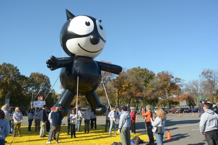 The modern version of Felix the Cat looks a lot like the original.
