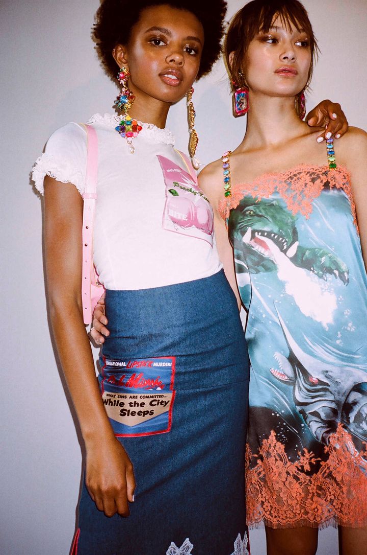 Mimi Wade SS17, backstage at Fashion East