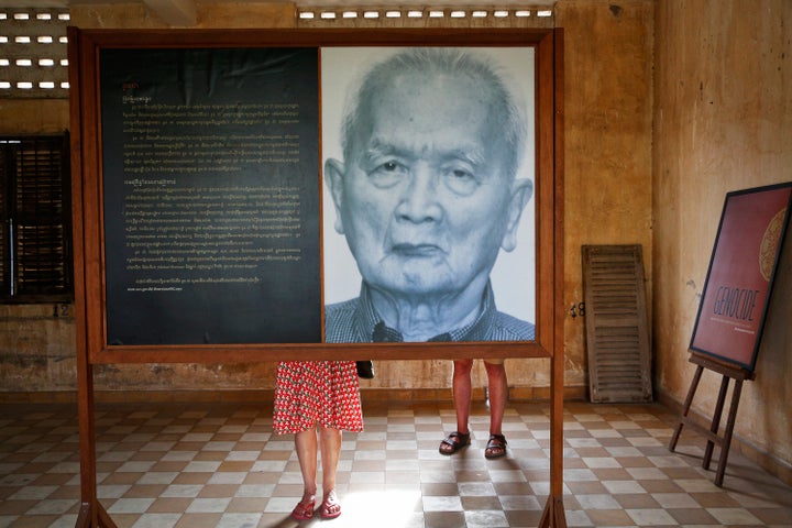 Most Cambodians still want justice for the victims of the Khmer Rouge, and to see Nuon Chea (above), Pol Pot's right-hand man