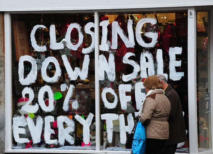 King warned that a big retailer could be at risk of failure in the future