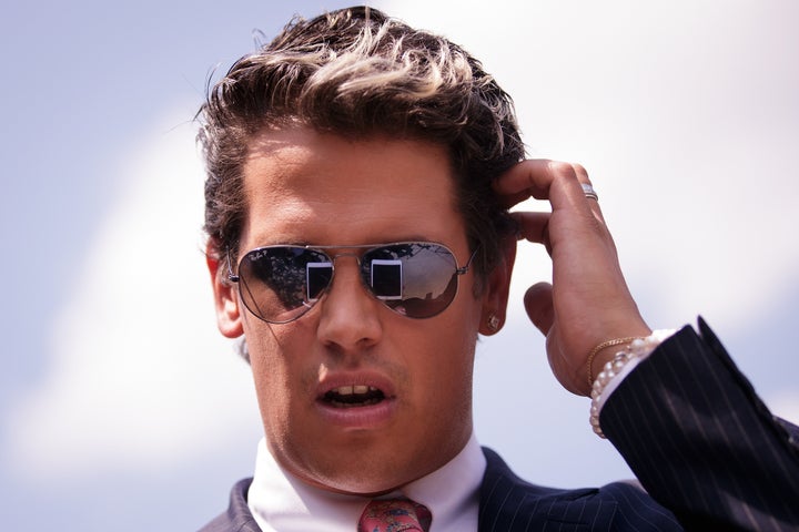 Students at Milo Yiannopoulos' former school have written an open letter after a speech by the journalist was cancelled 