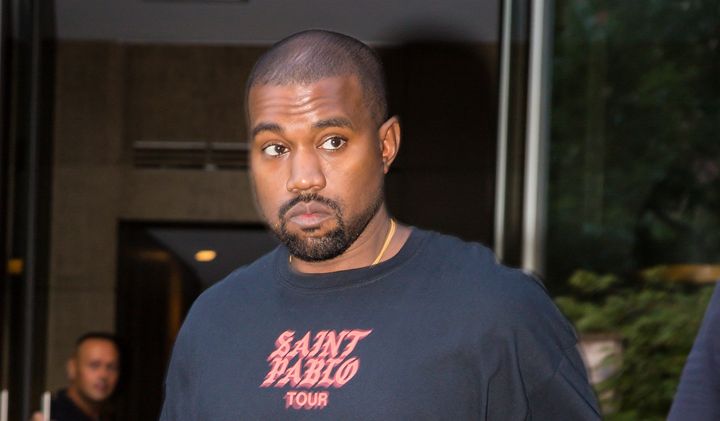 Kanye West was hospitalized in Los Angeles Monday.