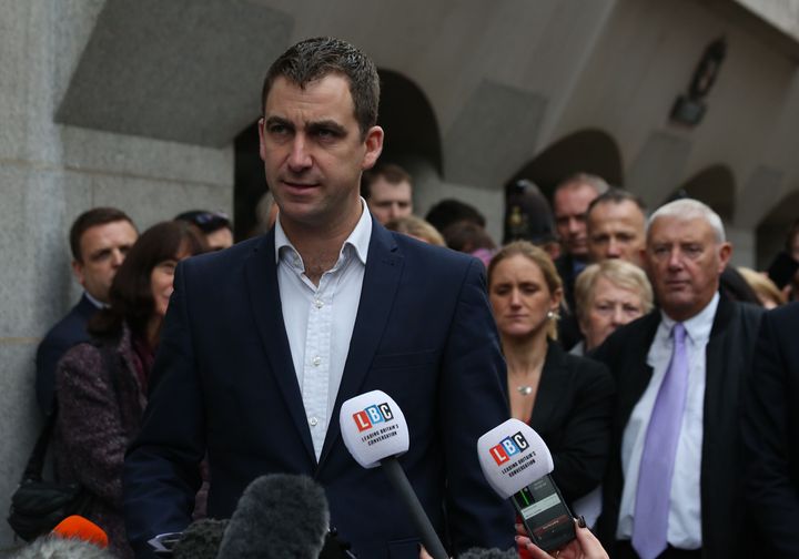Brendan Cox told the media he hoped Britain 'would take something' from his wife Jo Cox's death after Thomas Mair was sentenced to life in jail for her murder