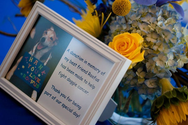 <strong>22. Pay it forward and give back to your community with charitable favors. </strong> Donate to a cause that is close to your heart and include a note explaining the significance behind your choice. <br><br><strong>Related:</strong><a href="http://www.bridalguide.com/planning/etiquette-advice/tips-tricks/pay-it-forward-wedding-ideas" target="_blank" role="link" rel="nofollow" class=" js-entry-link cet-external-link" data-vars-item-name="15 Simple Ways To Use Your Wedding To Pay It Forward" data-vars-item-type="text" data-vars-unit-name="5835c410e4b0a79f7433b31f" data-vars-unit-type="buzz_body" data-vars-target-content-id="http://www.bridalguide.com/planning/etiquette-advice/tips-tricks/pay-it-forward-wedding-ideas" data-vars-target-content-type="url" data-vars-type="web_external_link" data-vars-subunit-name="article_body" data-vars-subunit-type="component" data-vars-position-in-subunit="15">15 Simple Ways To Use Your Wedding To Pay It Forward</a>