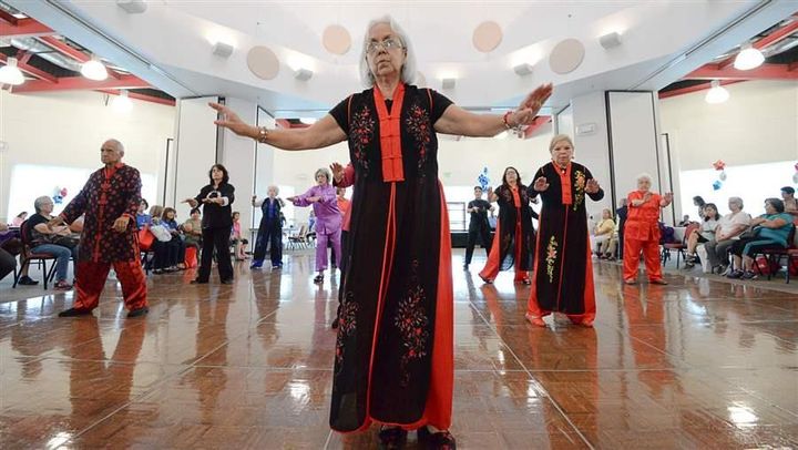 A tai chi demonstration at a National Senior Health and Fitness Day fair in Brownsville, Texas. Recent changes in federal programs for seniors could drive up states’ Medicaid costs by millions of dollars.
