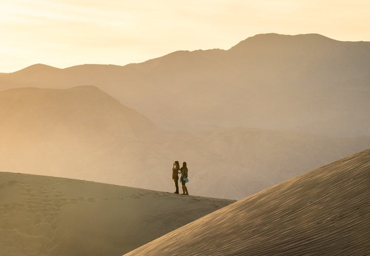 Death Valley was one of the many breathtaking landscapes they got to see.