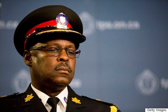 Toronto Police Chief Mark Saunders 