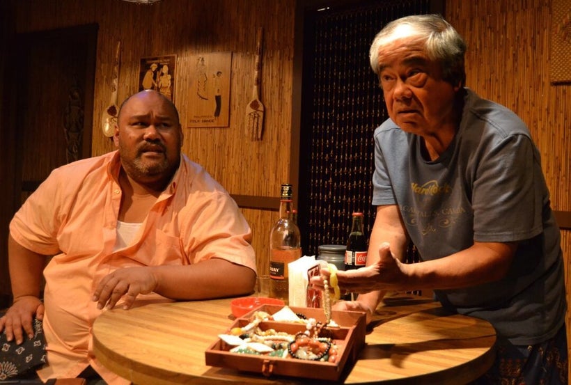 Boni B. Alvarez and Alberto Isaac in <em>Bloodletting</em> by Boni B. Alvarez