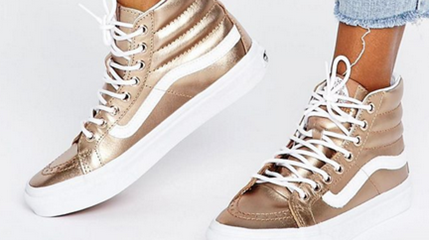 Rose Gold Trainers Are The Perfect Addition To Your Festive