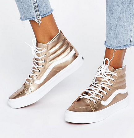 Rose Gold Trainers Are The Perfect Addition To Your Festive