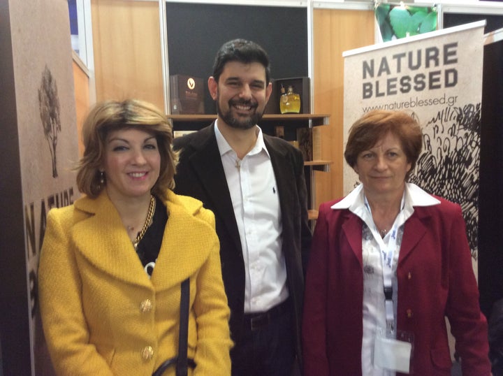 Dr. Eleni Melliou, Dr. Prokopios Magiatis and Ioanna Damianaki.