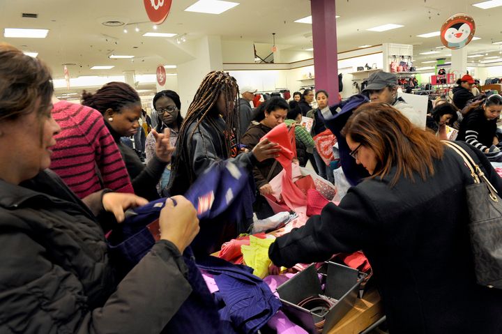 Chaotic scenes during Black Friday last year