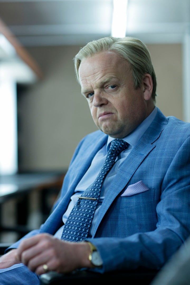 Toby Jones plays Culverton Smith, the new thorn in Sherlock's side