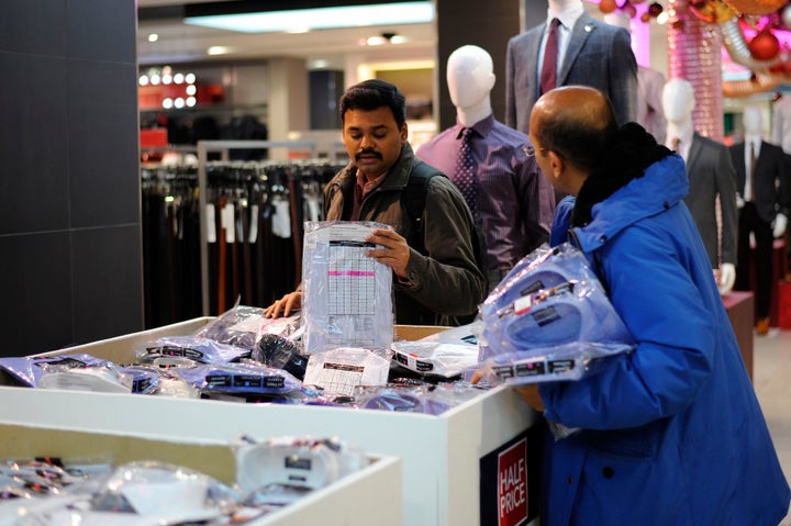 ITV News dubbed the day as "Slack Friday" because of the underwhelming turnout by shoppers.