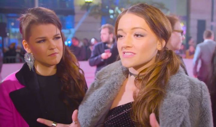<strong>Emily Middlemas at the ITV Gala</strong>