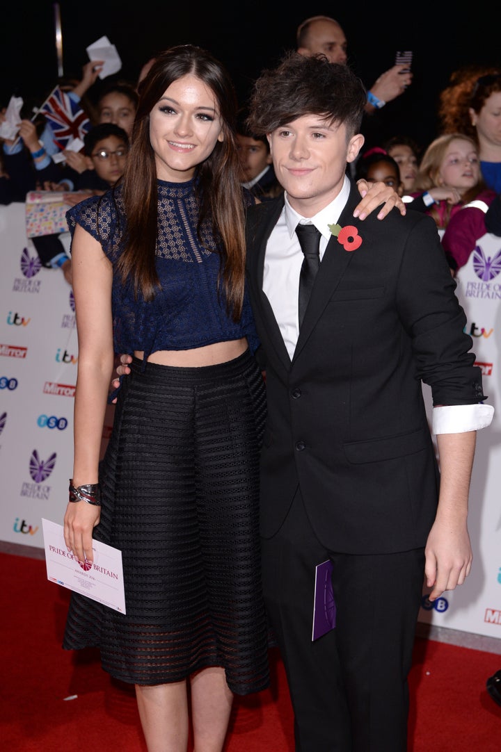 <strong>Emily with boyfriend Ryan Lawrie</strong>