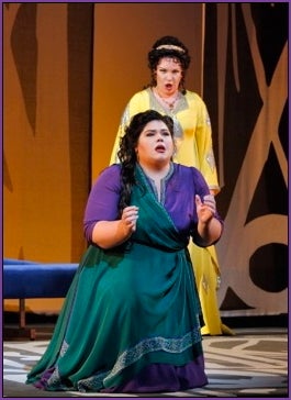 Leah Crocetto and Ekaterina Semenchuk (Amneris)