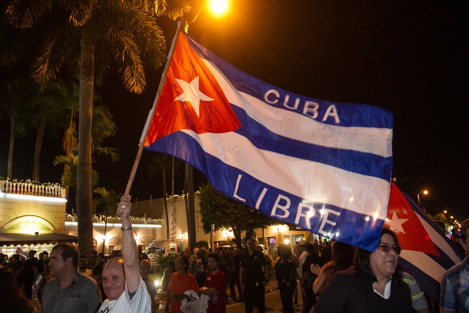 Cuban Americans Celebrate Fidel Castros Death In Miamis Little Havana 3922