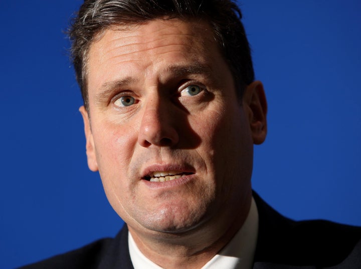 Shadow Brexit secretary Sir Keir Starmer