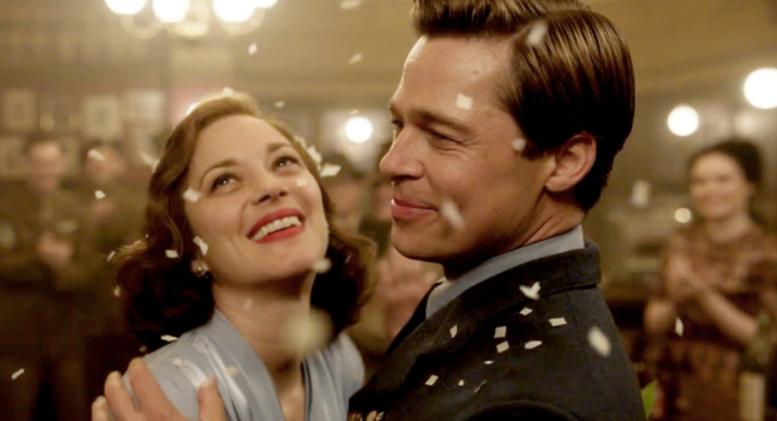 Jared stars with Marion Cotillard and Brad Pitt in 'Allied'