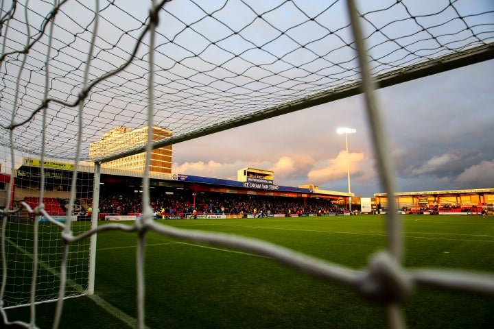 Gresty Road, Alexandra Stadium, the home stadium of Crewe Alexandra