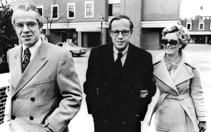 Charlie Shaffer, Dean’s lawyer, John Dean and Mo Dean, 1974